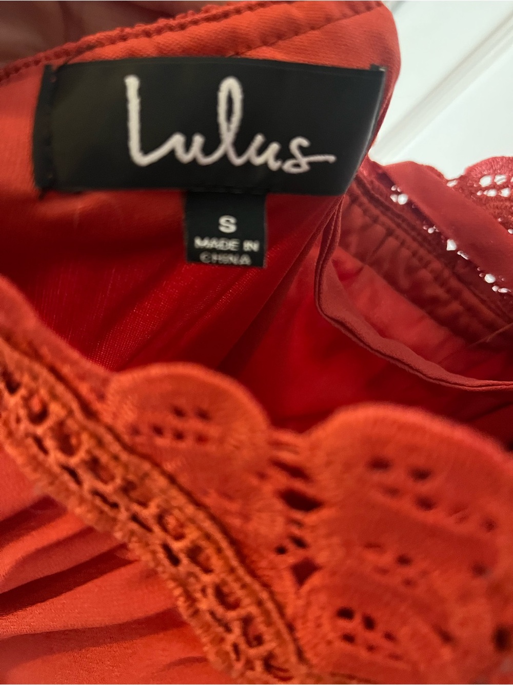 Lulu's Pleated Halter Maxi Dress in Terracotta - Picture 13 of 13